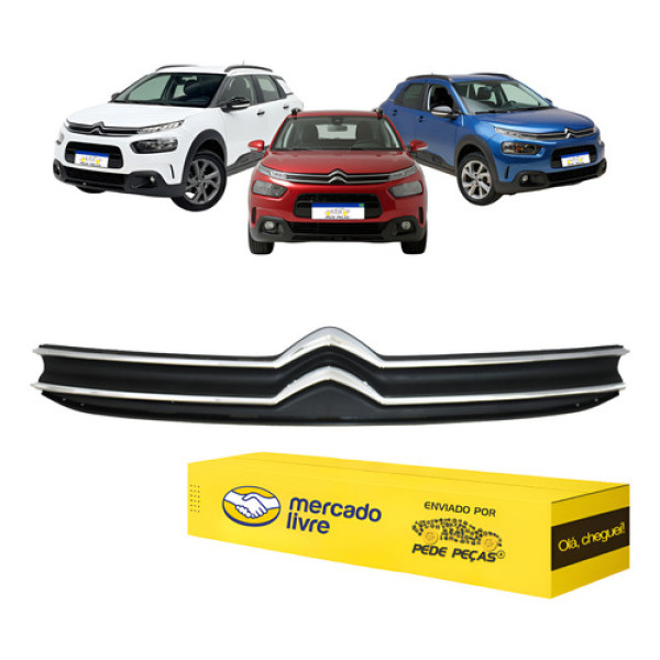 Grade Superior C4 Cactus 2018 2019 2020 2021 2022 2023 2024 Preto Cromado