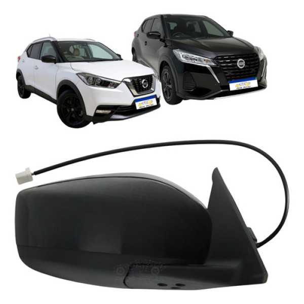 Retrovisor Direito Nissan Kicks 2017 A 2024 Elétrico S/pisca Direito Retrovisor Direito Nissan Kicks 2017 A 2024 Elétrico S/pisca Direito
