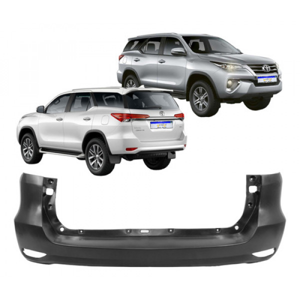 Parachoque Traseiro Toyota Hilux Sw4 2016 2017 2018 2019 20