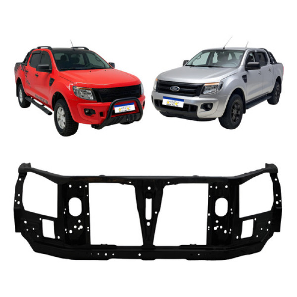 Quadro Suporte Frontal Ford Ranger 2013 2014 2015 2016 Novo Quadro Suporte Frontal Ford Ranger 2013 2014 2015 2016 Novo