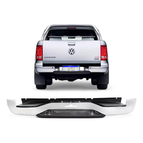 Parachoque Traseiro Vw Amarok 2010 2011 2012 2013 2014 A 24