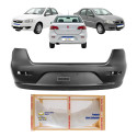 Parachoque Traseiro Fiat Siena 2008 2009 2010 2011 2012