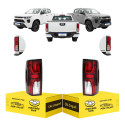 Lanterna Sinaleira Chevrolet S10 Wt 2025 2026 Sem Led Par Ambos Lados Vermelho