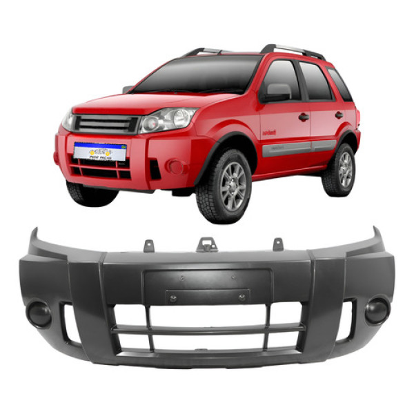 Parachoque Ford Ecosport 2008 2009 2010 2011 2012 Novo Preto