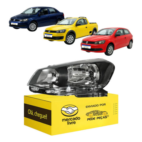 Sinaleira Vw Gol Saveiro Voyage G6 2013 2014 2015 2016 L.e Esquerdo/motorista