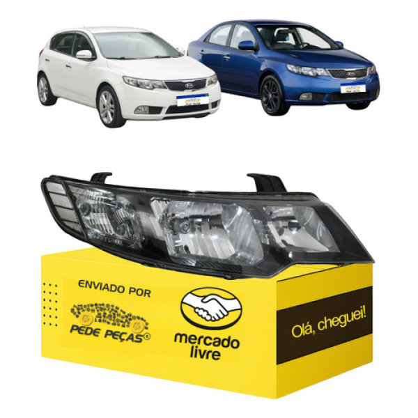 Farol Sinaleira Kia Cerato 2009 2010 2011 2012 2013 L.d Direito/passageiro