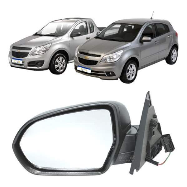 Retrovisor Montana Agile 2009 2010 A 2021 Esquerdo Elétrico - - Esquerdo/esquerdo