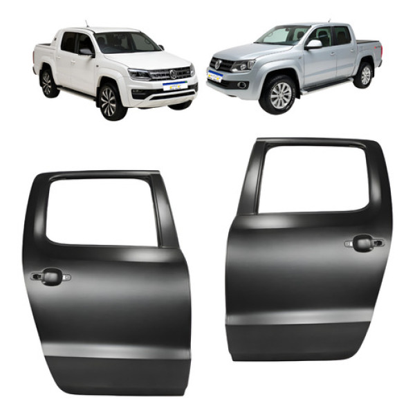 Par Portas Traseiras Volkswagen Amarok 2010 A 2025 Ld Le 