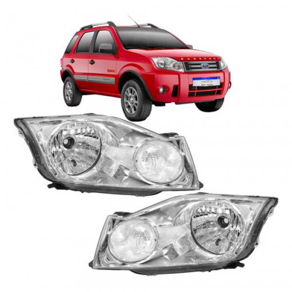 Farol Ford Ecosport 2008 2009 2010 2011 2012 Novo Par 