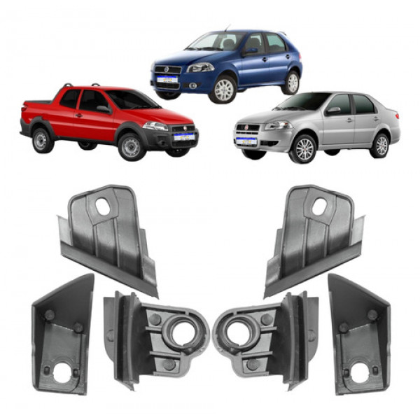 Par Kit Garra Farol Palio Strada Siena 2008 2009 2010 11 12