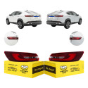 Par Lanterna Fastback Abarth Audace 2023 24 25 2026 Full Led Ambos Lados Fume