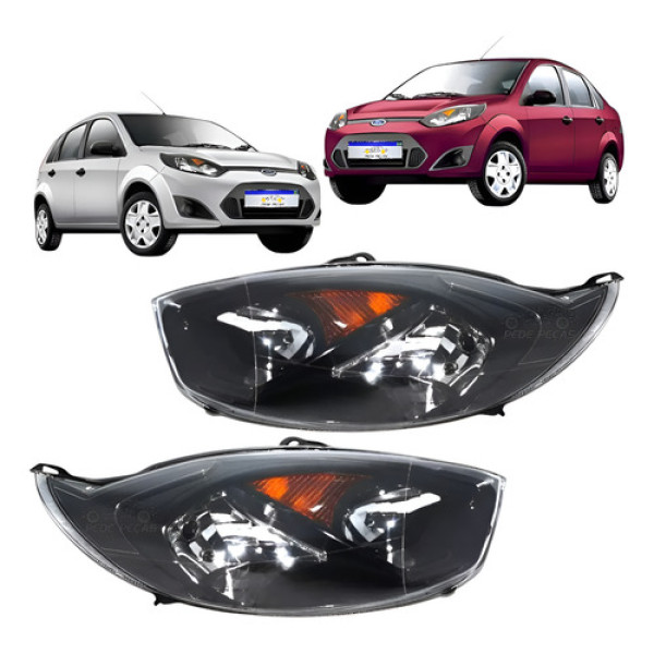 Par Farol Fiesta Rocam 2010 2011 2012 2013 14 Máscara Negra Ambos Lados