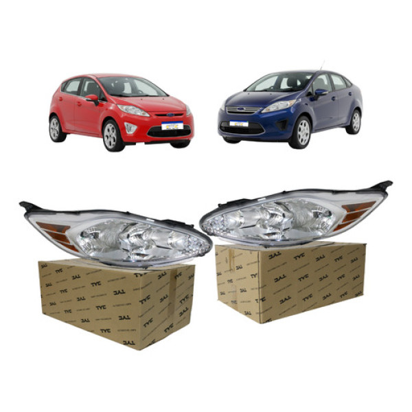 Par Farol New Fiesta 2011 2012 2013 Novo