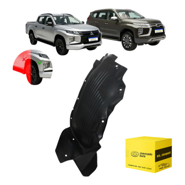 Parabarro Dianteiro L200 Dakar 2021 A 2025 Anterior L.d