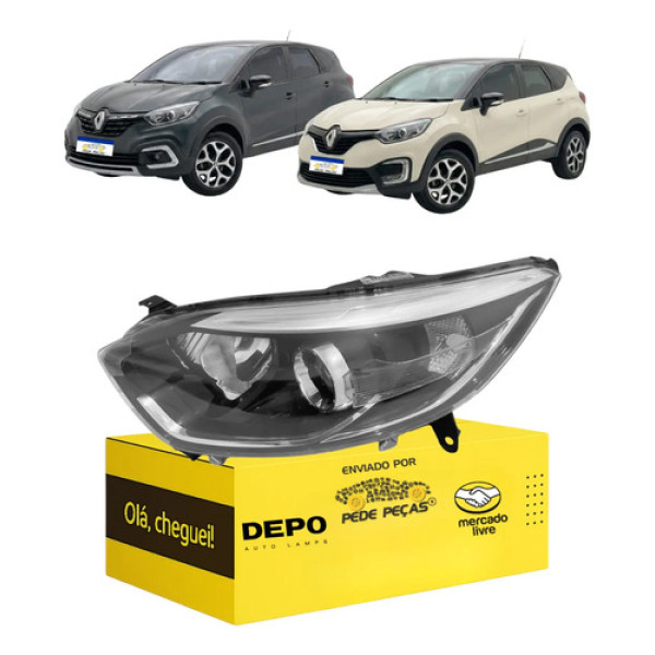Farol Sinaleira Esquerda Renault Captur 2017 A 2023 Novo Esquerdo/motorista