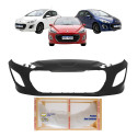 Parachoque Dianteiro Peugeot 308 2012 13 A 2015 Novo Preto