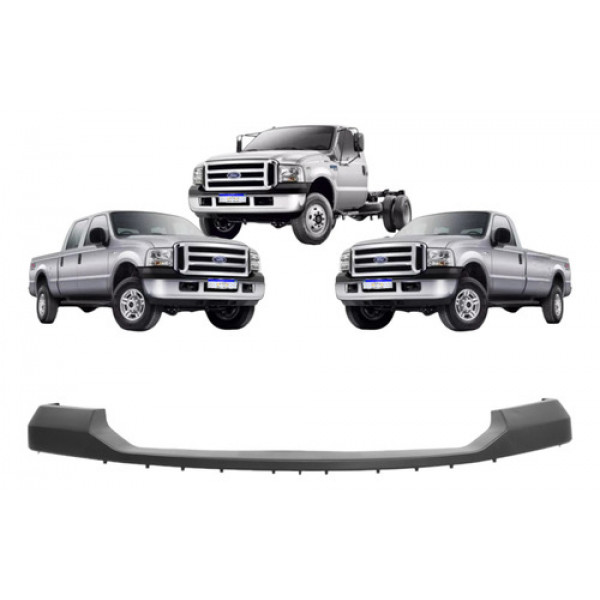 Spoiler Parachoque Dianteiro F250 Superior 2006 2007 A 2011 Preto Spoiler Parachoque Dianteiro F250 Superior 2006 2007 A 2011 Preto