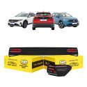 Kit Lanterna Direita E Central Vw Nivus 2020 21 22 23 A 2026 Direito/passageiro Fume