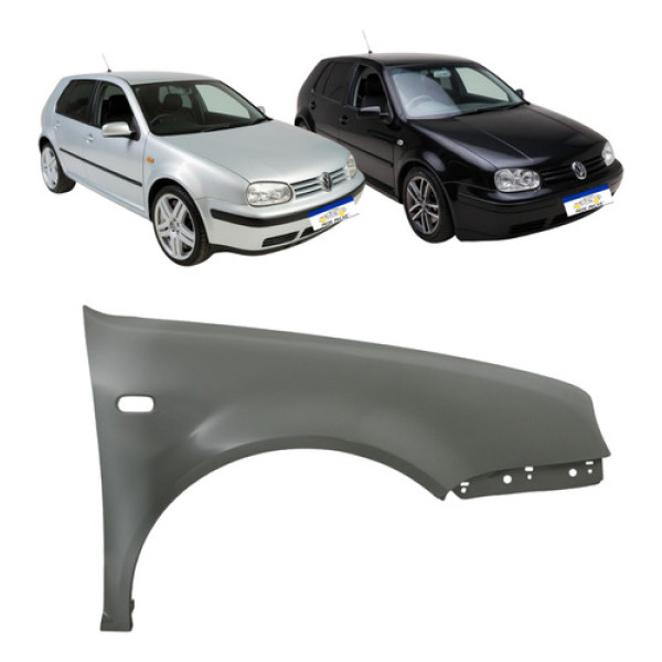 Paralama Direito Volkswagen Golf 1999 A 2007 C/furo Pisca Direito