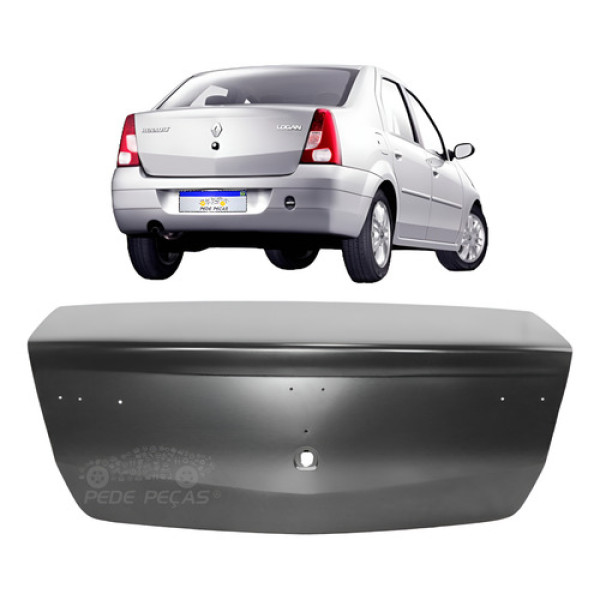 Tampa Traseira Renault Logan 2007 2008 2009 2010 2011 Novo Preto Tampa Traseira Renault Logan 2007 2008 2009 2010 2011 Novo Preto