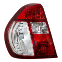 Lanterna Direita Clio Sedan 2005 2006 2007 08 A 2011 Cristal Vermelho Esquerdo/motorista