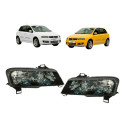 Par Farol Fiat Stilo 2008 2009 2010 2011 Plug Quadrado Ambos Lados