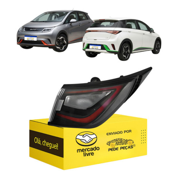 Lanterna Byd Dolphin 2023 2024 2025 2026 Direito Direito/passageiro Bicolor