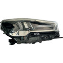 Farol Hilux Full Led 2021 2022 2023 2024 2025 Aro Cromado Ld