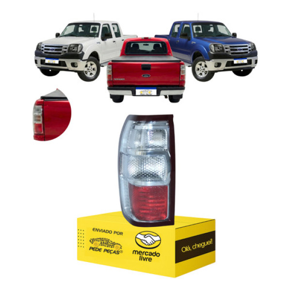 Lanterna Ford Ranger 2010 2011 2012 Nova