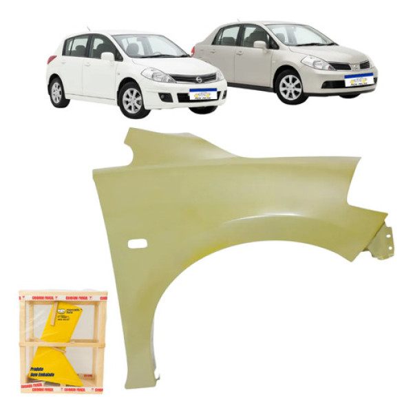 Paralama Nissan Tiida 2008 2009 2010 2011 2012 2013 Novo