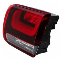 Par Lanterna Tampa Citroen C4 Cactus 2019 20 21 22 23 2024 Ambos Lados Vermelho Cristal