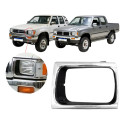Aro Farol Toyota Hilux 1992 1993 1994 1995 A 2001 Cromado