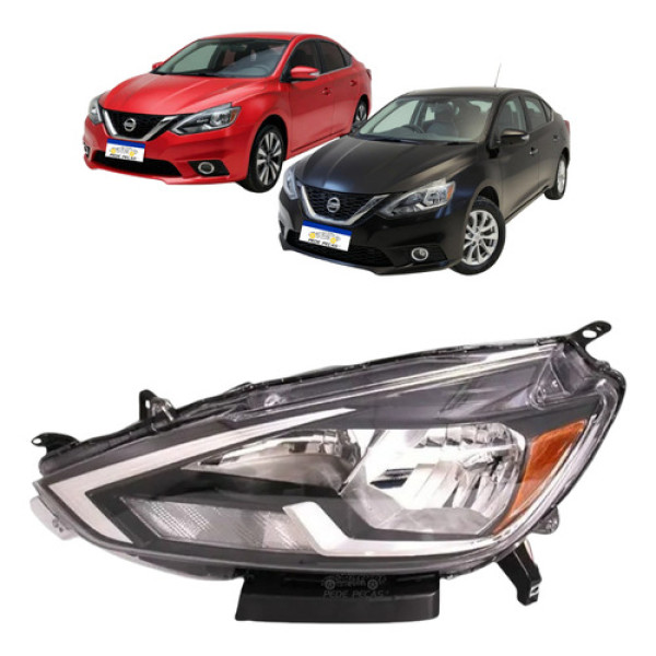 Farol Le Nissan Sentra 2017 2018 2019 2020 Sv S Sl
