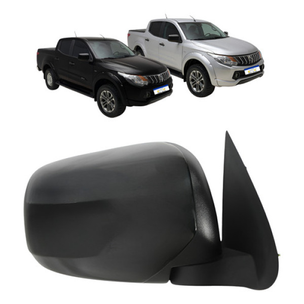 Retrovisor Manual Mitsubishi Triton 2016 2017 A 2022 S/pisca