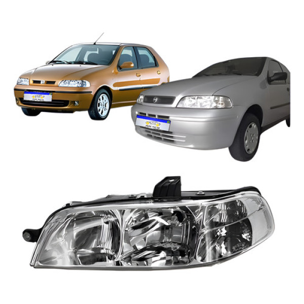 Farol Palio Siena Strada G2 Fire 2001 2002 2003 A 2007 Le Esquerdo/motorista