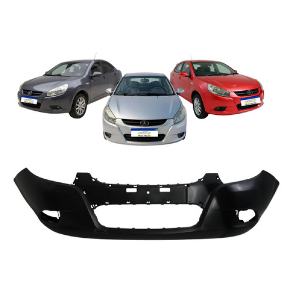Parachoque Dianteiro Para Jac J3 2010 2011 2012 2013 Preto