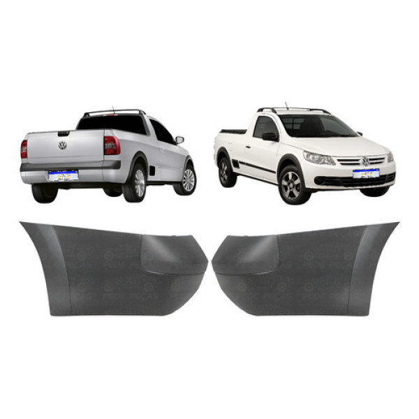 Polaina Vw Saveiro G5 G6 2009 2010 2011 2012 A 2016 Traseira