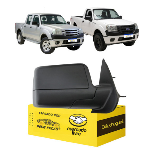 Retrovisor Direito Ford Ranger 2009 2010 2011 2012 Manual Direito