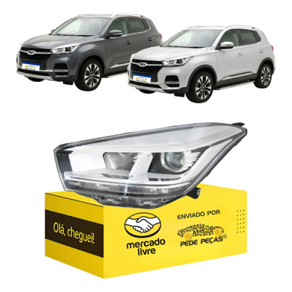 Farol Sinaleira Chery Tiggo 5x 2021 2022 Novo Elétrico L.e Esquerdo/motorista
