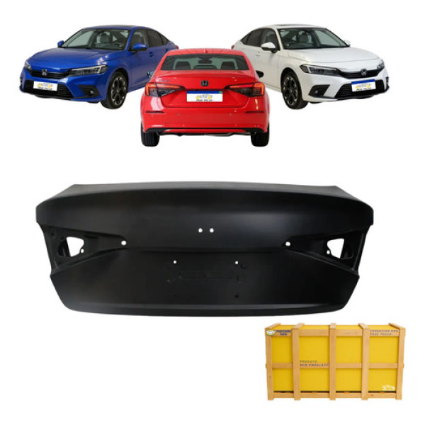 Tampa Traseira Civic Touring 2022 2023 2024 Novo Preto