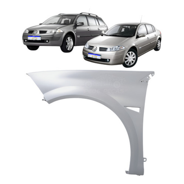 Paralama Megane Grand Tour Cc 2006 2007 2008 09 A 2013 Novo