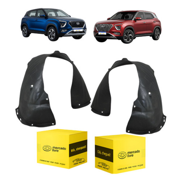 Par Parabarro Dianteiro Creta 2022 2023 2024 2025