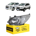 Farol Chevrolet Spin 2012 2013 2014 2015 A 2018 Cromomix Le Esquerdo/motorista