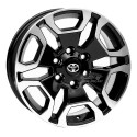 Rodas Zk960 Toyota Hilux Srx Srv Sw4 Aro 17 (jogo) + Bicos