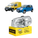Farol Esquerdo Fiat Uno Vivace Fiorino 2012 2013 2014 2015 Esquerdo/motorista