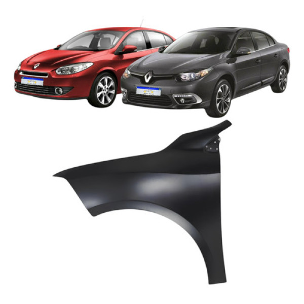 Para-lama Renault Fluence 2011 2012 A 18 Esquerdo Privilege Esquerdo