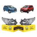 Farol Chevrolet Spin 2012 2013 14 15 16 17 2018 Cromomix Par Ambos Lados