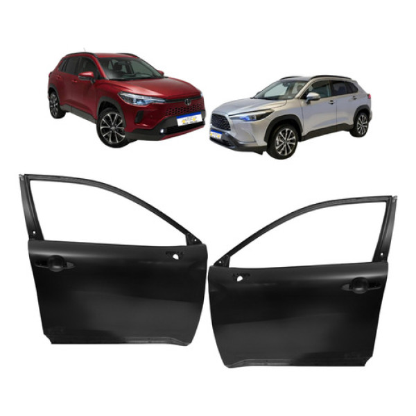 Porta Dianteira Toyota Corolla Cross 2021 2022 A 2026 Par