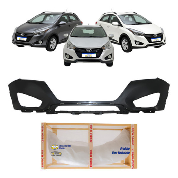 Parachoque Hb20x 2012 2013 2014 2015 Novo Original Dianteiro Preto