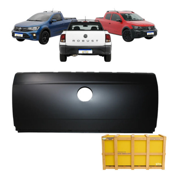 Tampa Vw Saveiro G9 Extreme Robust 2024 2025 2026 Nova Preto